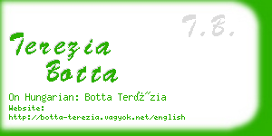 terezia botta business card